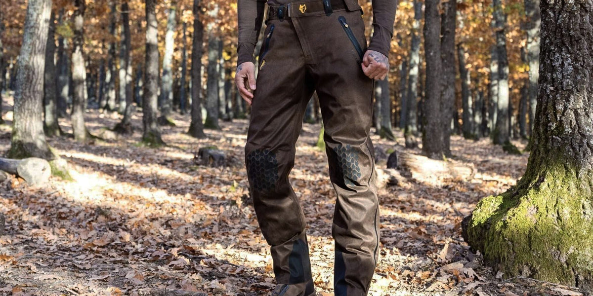 shooting trousers: moisture management, breathable, quiet, durable, british hunting clothing for the countryside