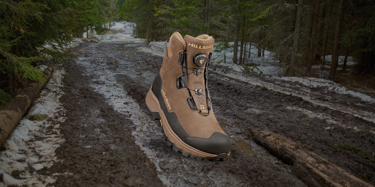 ultimate guide to beating UK mud: waterproof boots, gaiters, socks, footwear for muddy weather and rain