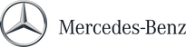 The image features the Mercedes-Benz logo, consisting of a three-pointed star within a circle, accompanied by the brand name Mercedes-Benz in a sleek, professional font.