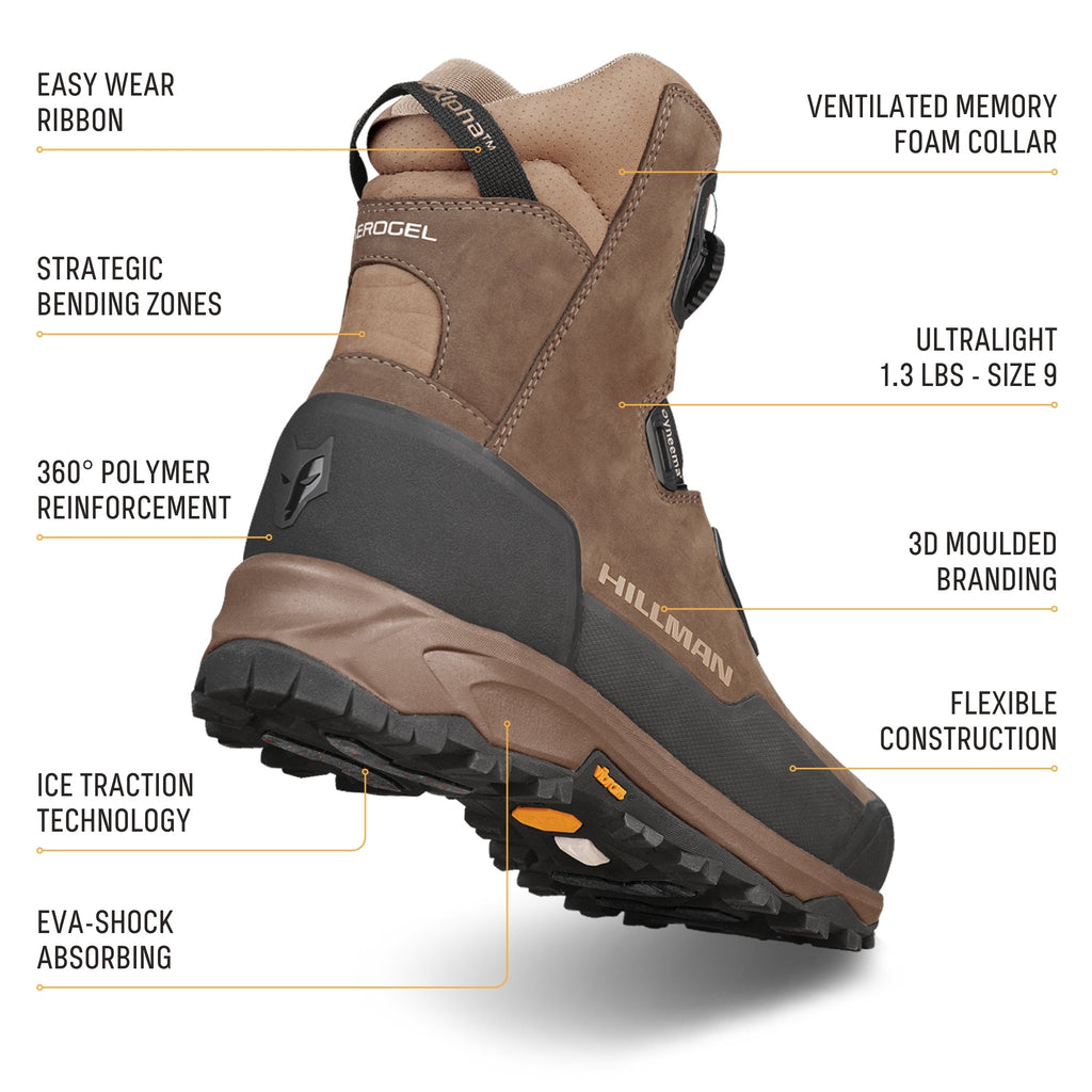 best_PRE - ORDER AEROGEL 2.0 Insulated Waterproof Hunting Boots_2025_top - mens_womens_gear_hillman