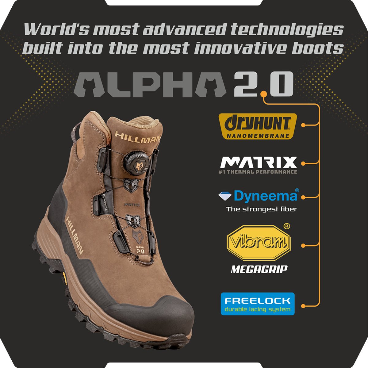 best_PRE - ORDER DRYHUNT 2.0 Waterproof Hunting Boots_2025_top - mens_womens_gear_hillman