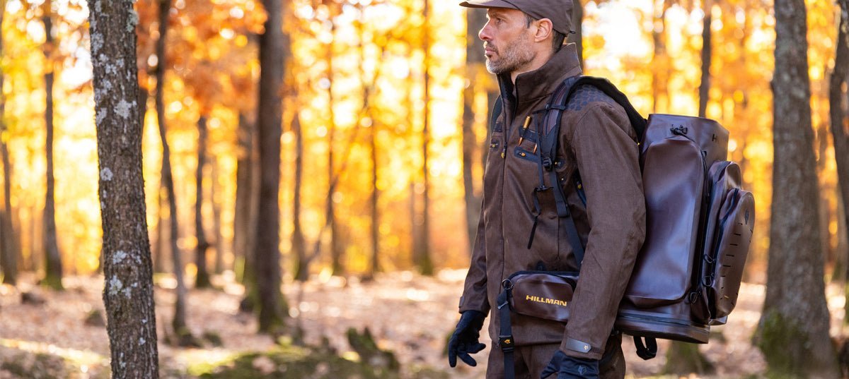 hunting clothing system for the British countryside: layering system, merino base layers, moisture-wicking