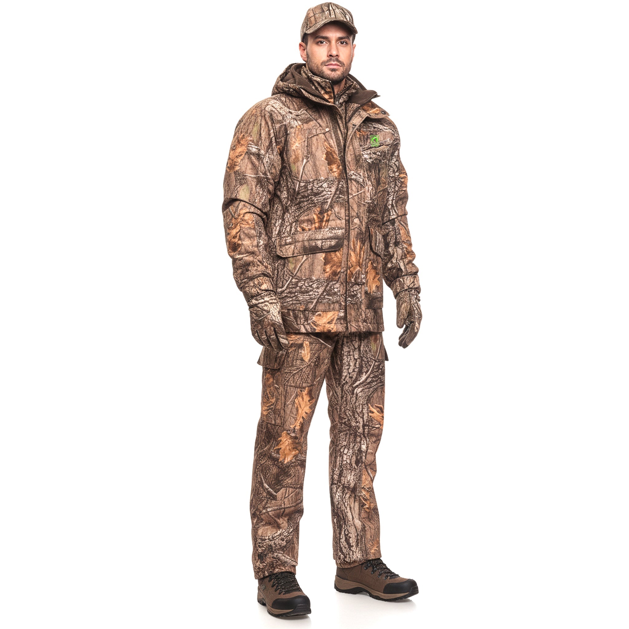 mens shooting suit camo clothes set