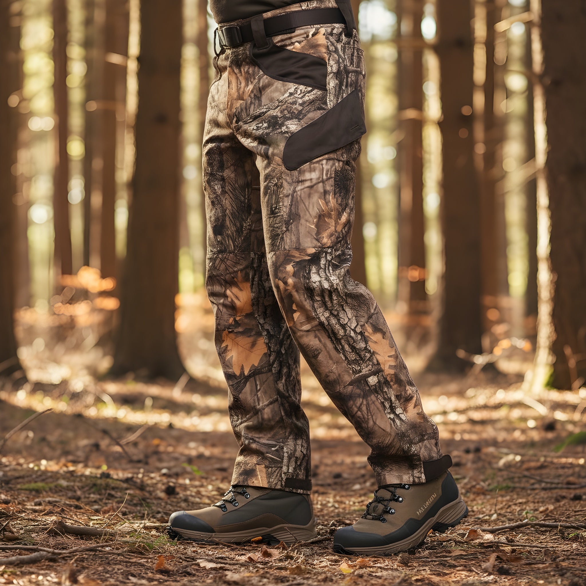 XPR Silent Hunting Trousers | Camo - 100% Cotton, Moisture