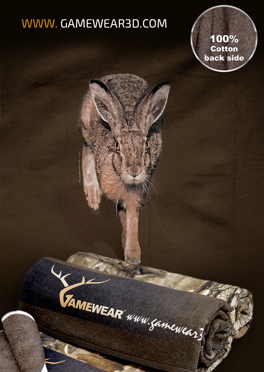 30x50cm Towel Hare | Hillman Hunting
