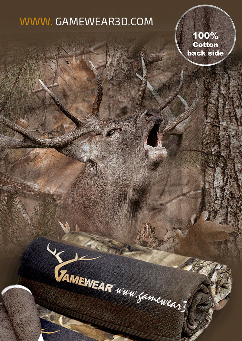 70x140cm Towel Elk | Red Deer | Hillman Hunting