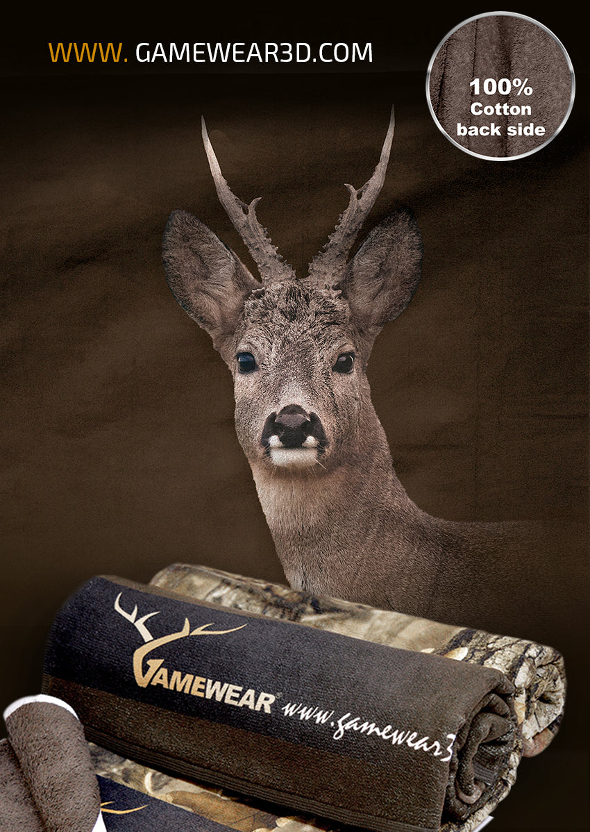 70x140cm Towel Roe Deer | Hillman Hunting