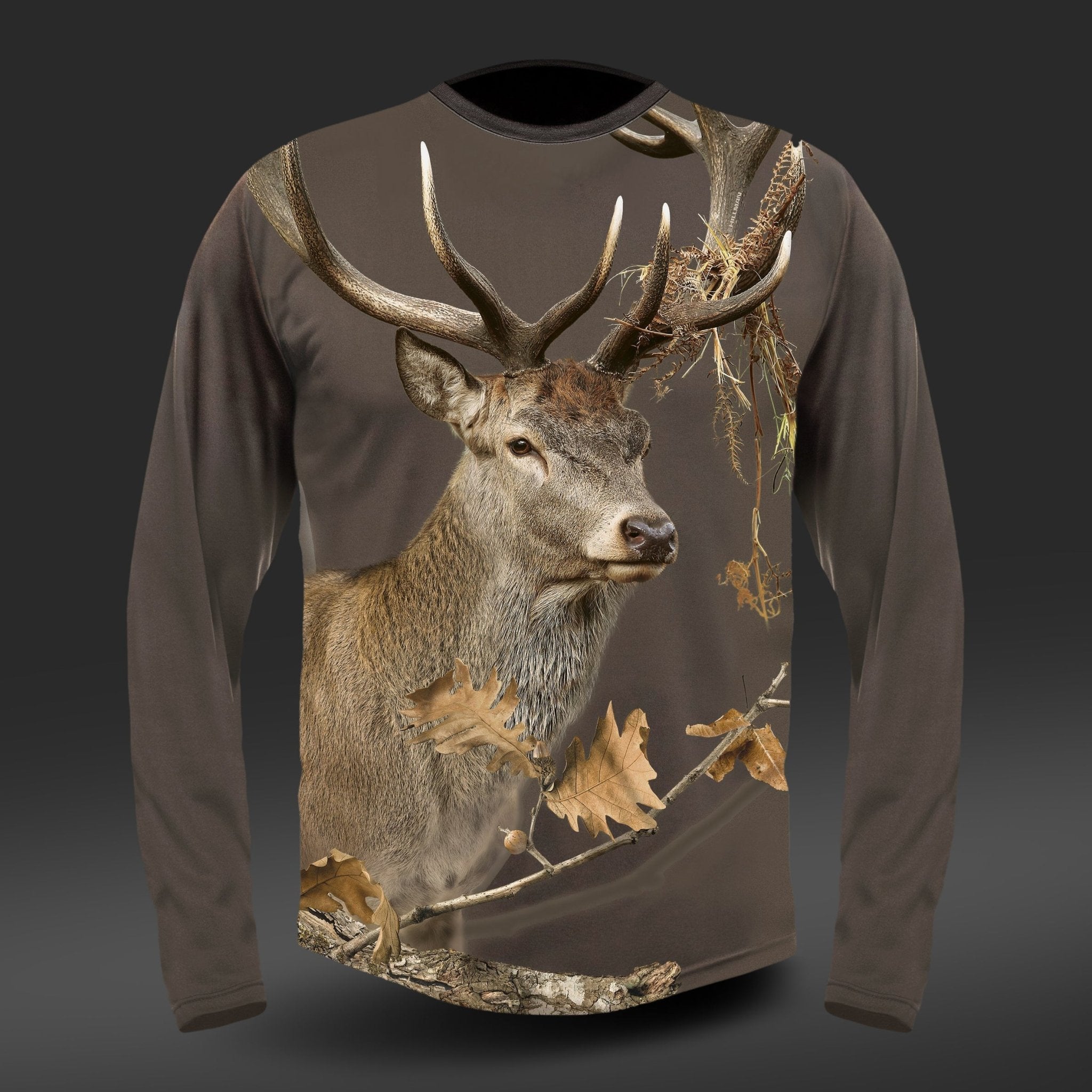 best_T-shirt Red Deer DGT cotton Long Sleeve_2025_top - mens_womens_gear_hillman