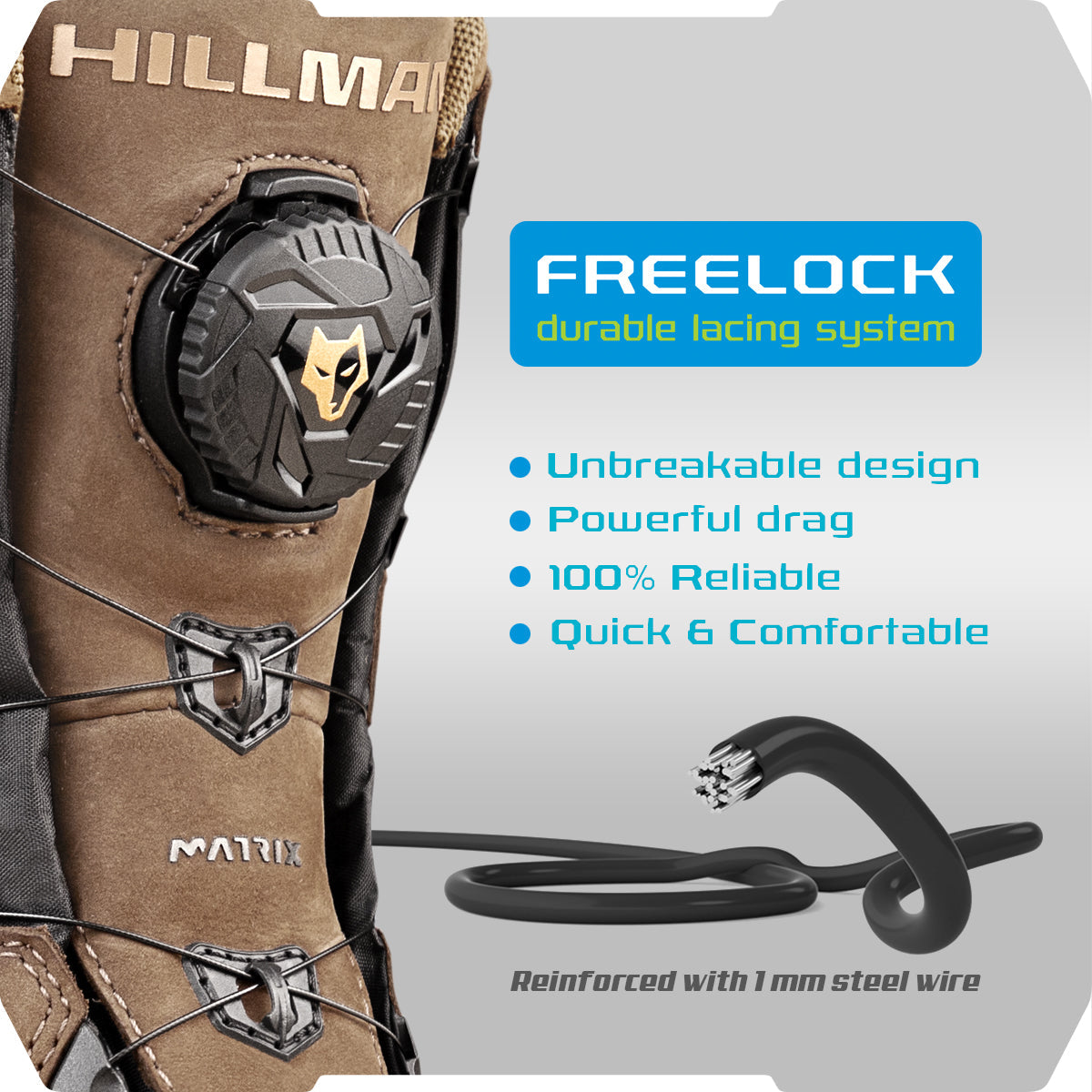 best boa hunting boots with lacing system