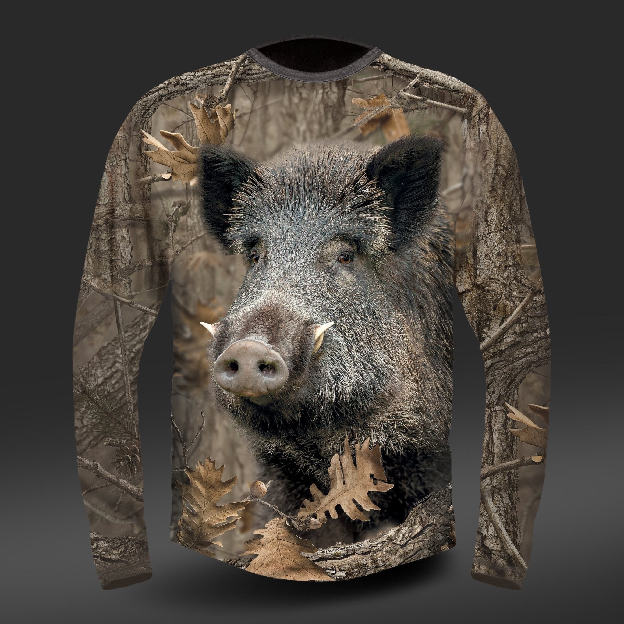 best_T-shirt Wild Boar DGT cotton Long Sleeve_2025_top - mens_womens_gear_hillman