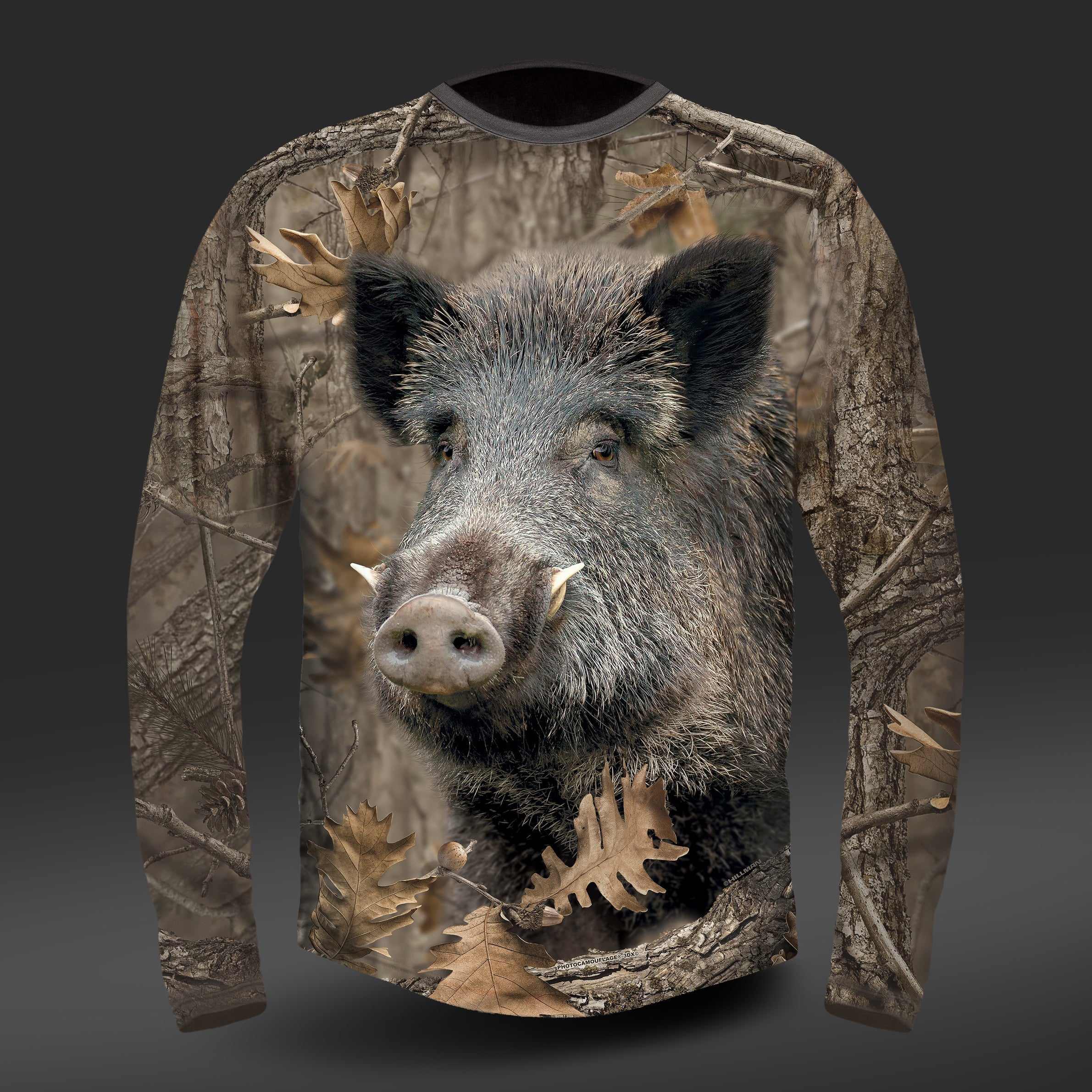 T-shirt Wild Boar DGT cotton Long Sleeve