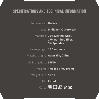 best_3ML Hunting Hoodie - Warmest Merino Wool Mid Layer | Synertech™_2025_top - mens_womens_gear_hillman
