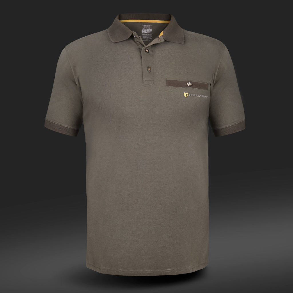 best_Hunting Polo Shirt DGT Cotton Short Sleeve_2025_top - mens_womens_gear_hillman