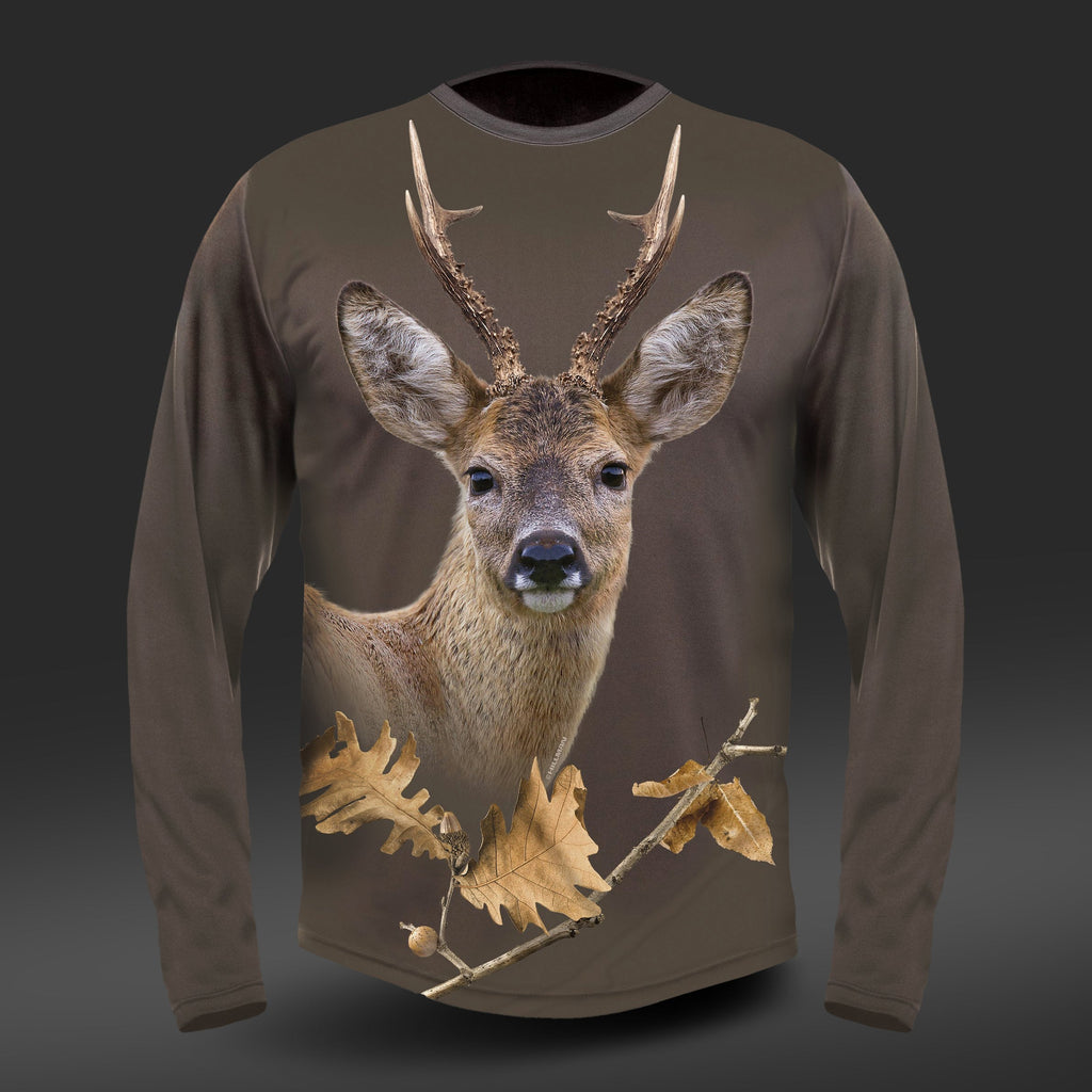 T-shirt Rое Deer DGT cotton Long Sleeve